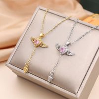 Moving Cupid Heart Angel Wings