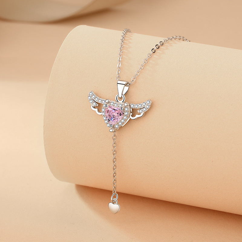 Moving Cupid Heart Angel Wings